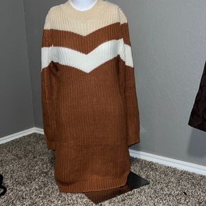 Women’s Woven sweater dress